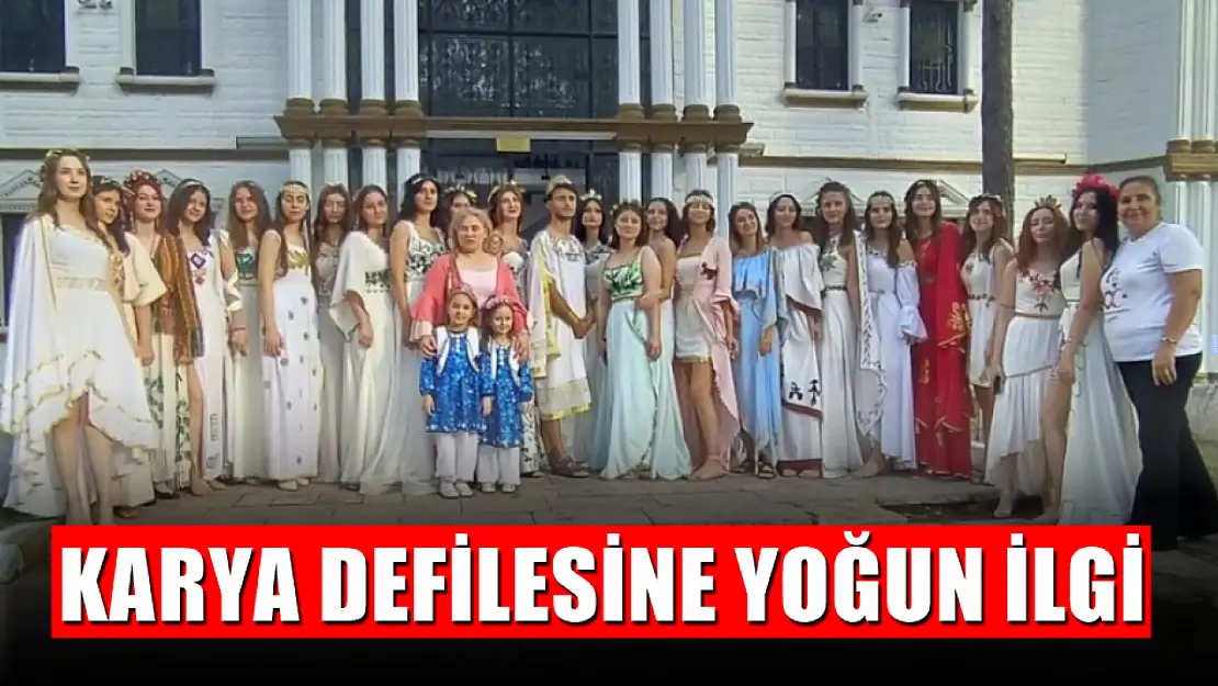 Karya defilesine yoğun ilgi