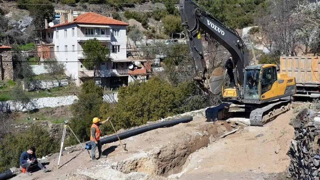 Kavaklıdere'de parsel bağlantılarına başladı