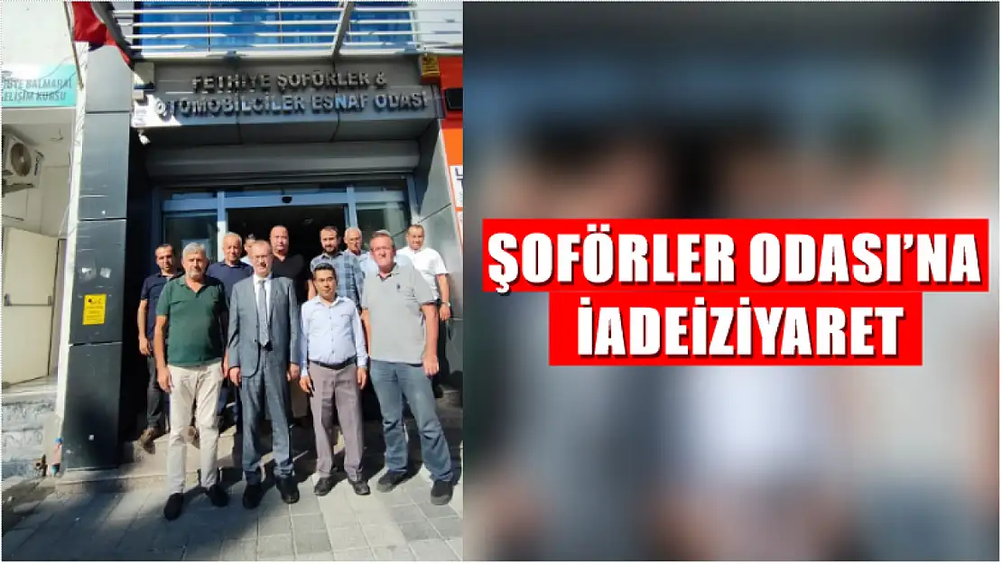 Kaymakam Ertaş'tan Şoförler Odası'na iadeiziyaret