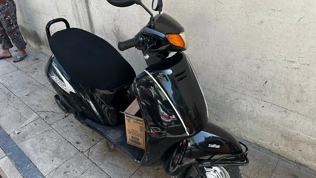 Kazada motosiklet sürücüsü yaralandı