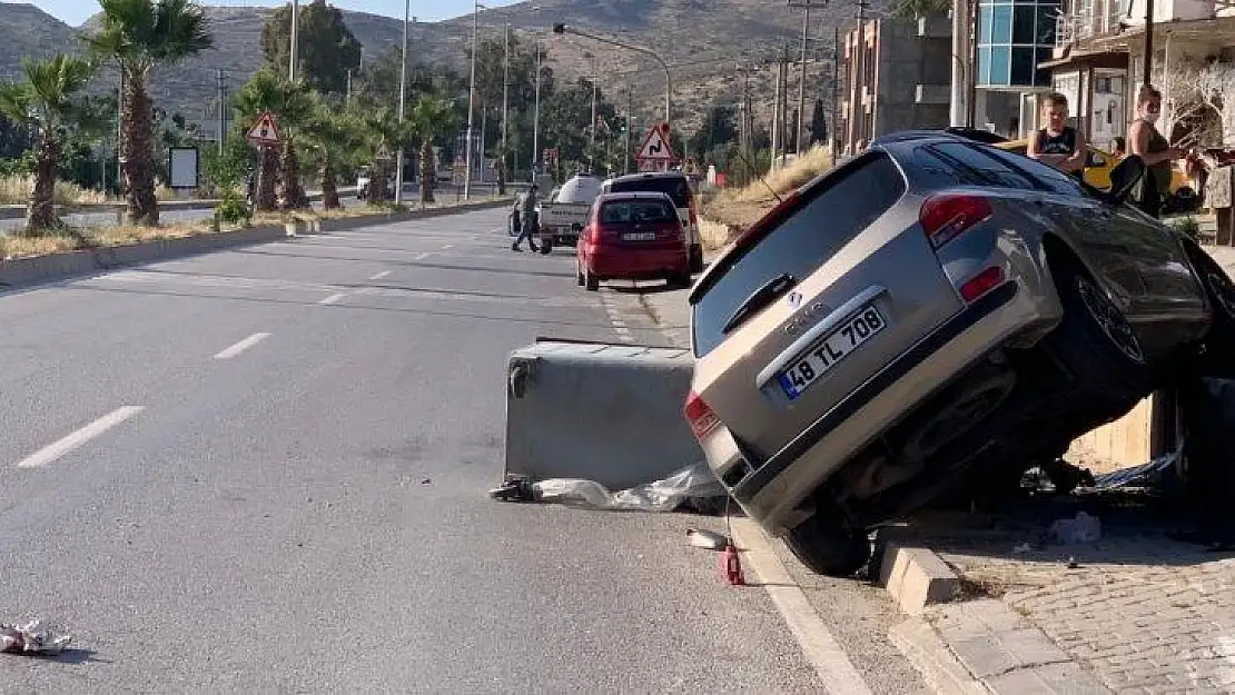 Kazaya sebep olan sürücü kaçtı