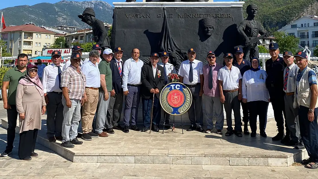 Kıbrıs Barış Harekâtı'nın 49'uncu Yılında Fethiye'de Tören Düzenlendi