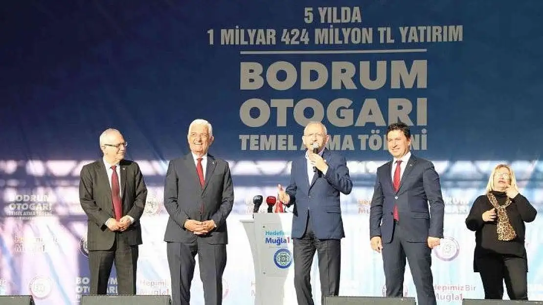 Kılıçdaroğlu, Büyükşehir yatırımları için Muğla'ya geliyor