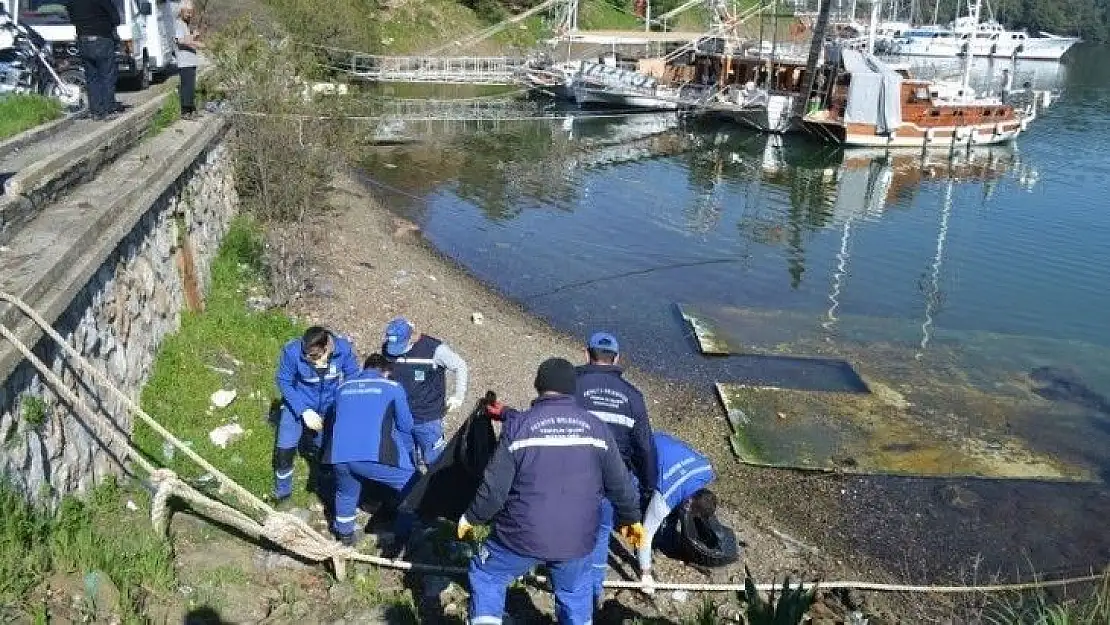 Kısıtlama günlerinde çevre temizliğine devam