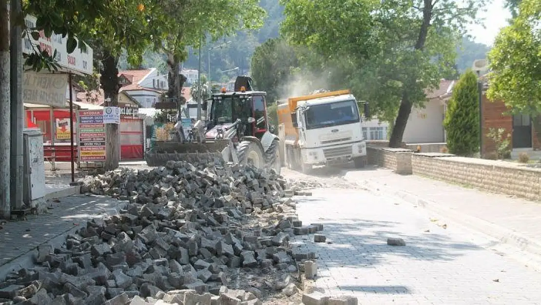 Kısıtlama yol yapım çalışmaları için fırsat oldu 