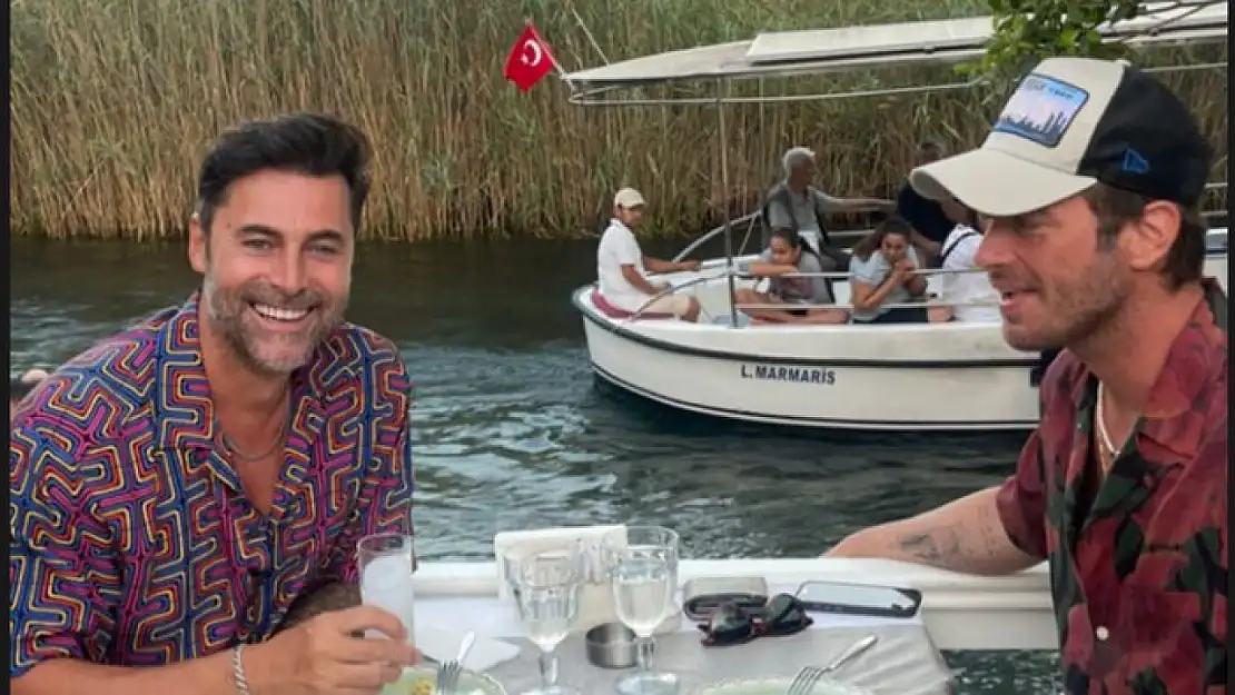 Kıvanç Tatlıtuğ ile Kıvanç Kasabalı Akyaka'da buluştu