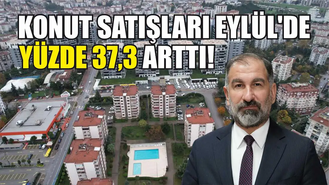 Konut Satışları Eylül'de Yüzde 37,3 Arttı