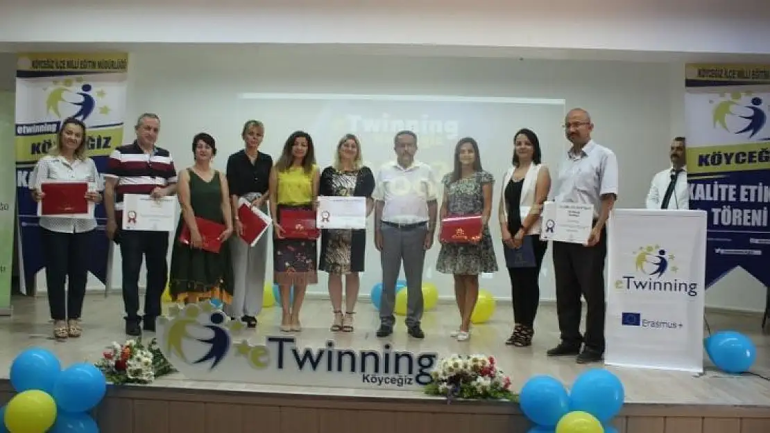 Köyceğiz'de 'eTwinning' ilçe etiket töreni yapıldı