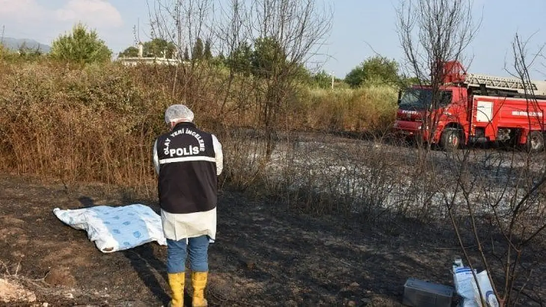 Köyceğiz'de alevlerin arasında kalan yaşlı adam hayatını kaybetti