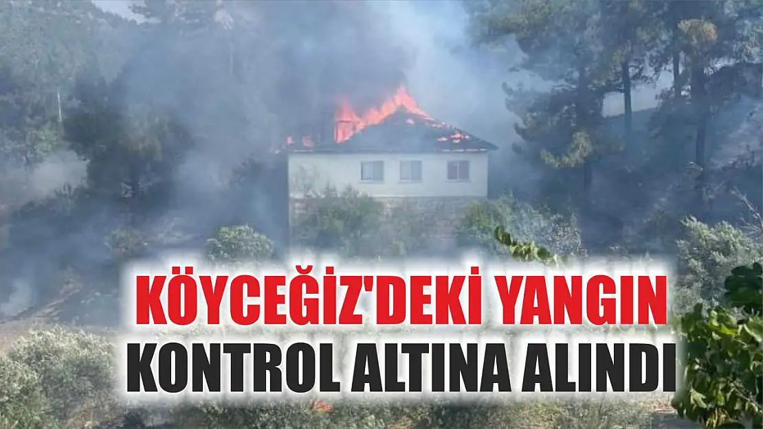 Köyceğiz'deki yangın kontrol altına alındı