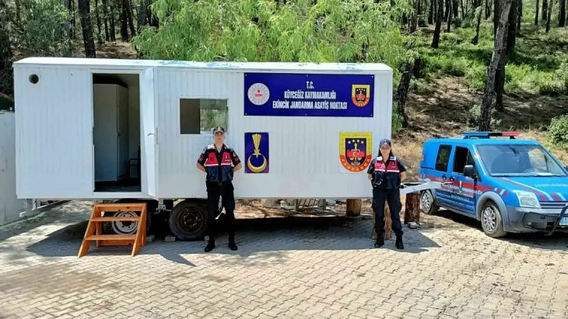 Köyceğiz Ekincik'te jandarma asayiş noktası açıldı