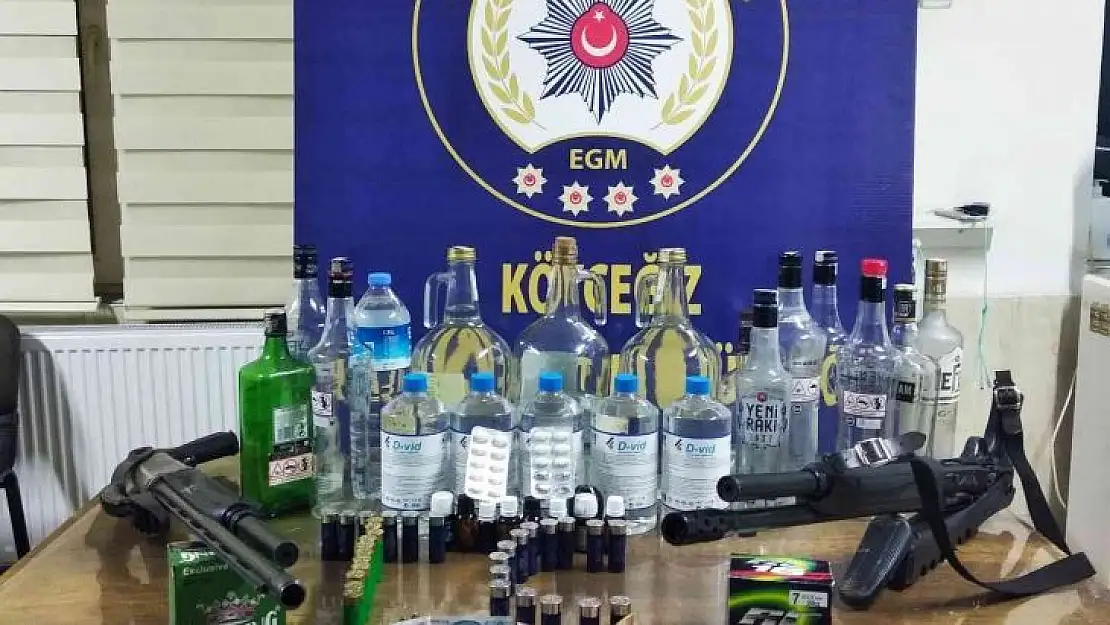 Köyceğiz polisi kaçak içkiye geçit vermedi