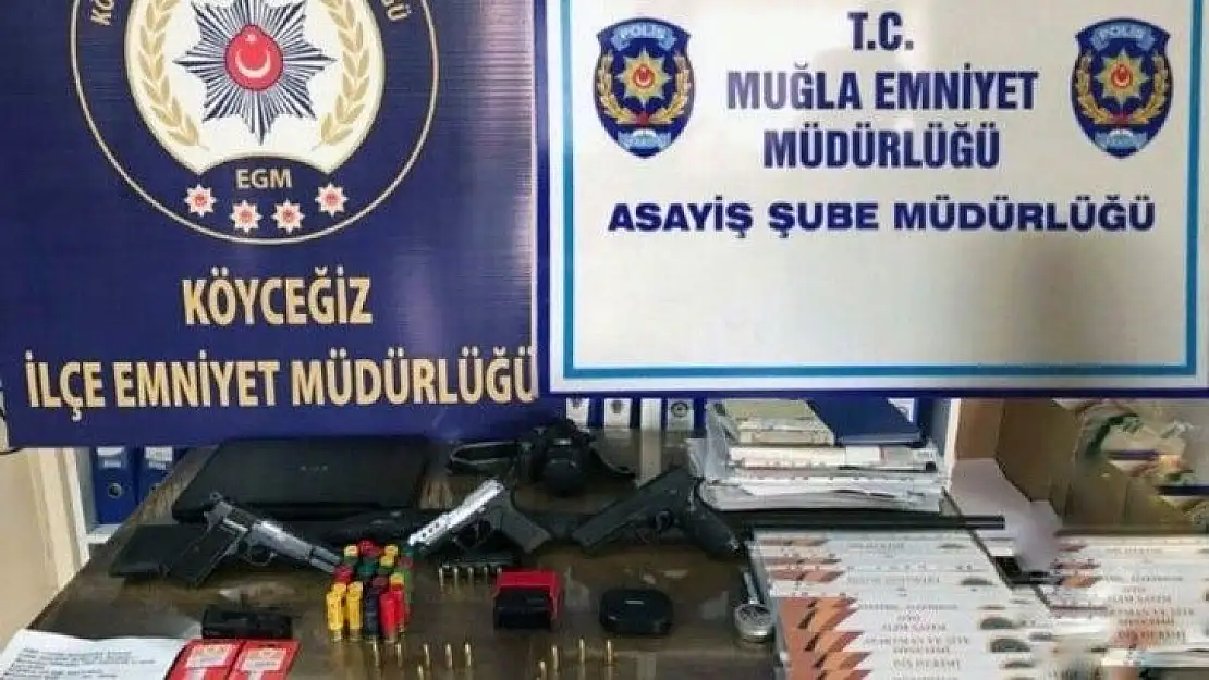 Köyceğiz polisinden sahte belge operasyonu