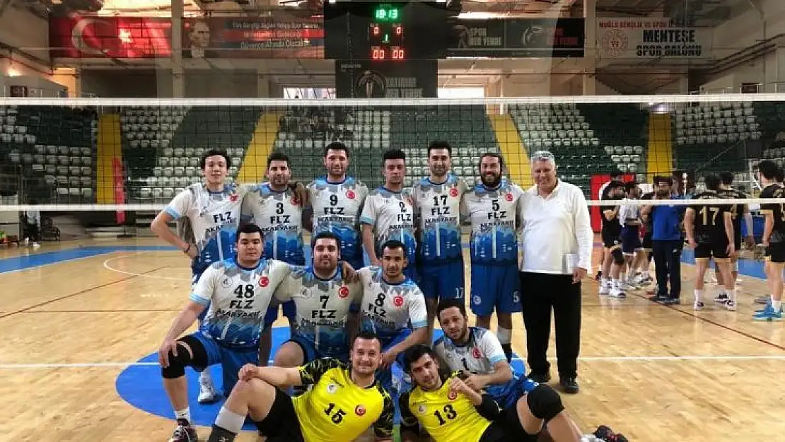 KÖYCEĞİZ VOLEYBOL BÖLGESEL ERKEK LİGİNDE İKİNCİ OLDU