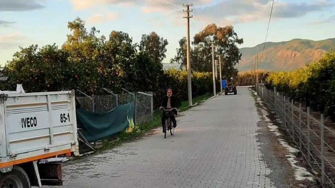 Köyceğizli Ali'nin kırmızı bisiklet hayali gerçekleşti