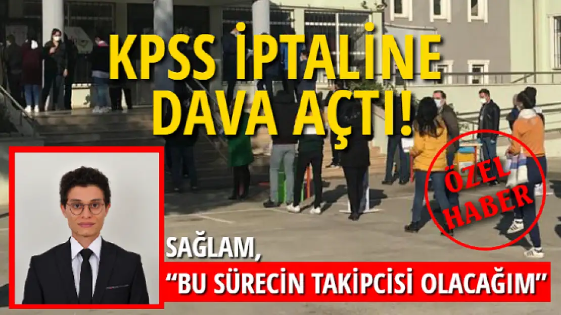 KPSS iptaline dava açtı!