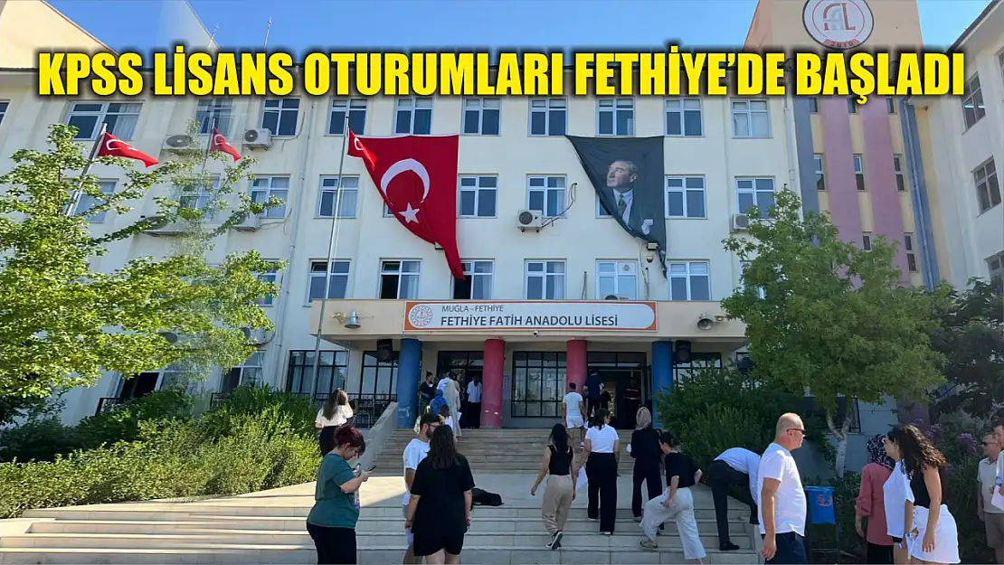 KPSS lisans oturumları Fethiye'de başladı