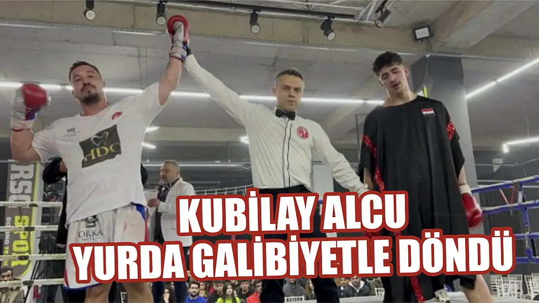 Kubilay Alcu yurda galibiyetle döndü