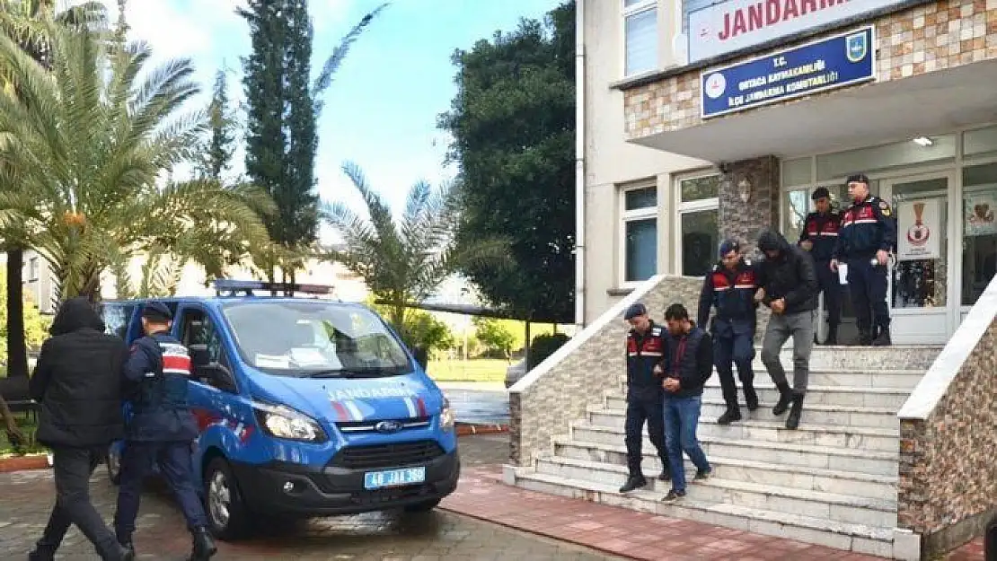 Küçükbaş hırsızları jandarma özel ekiplerine yakalandı