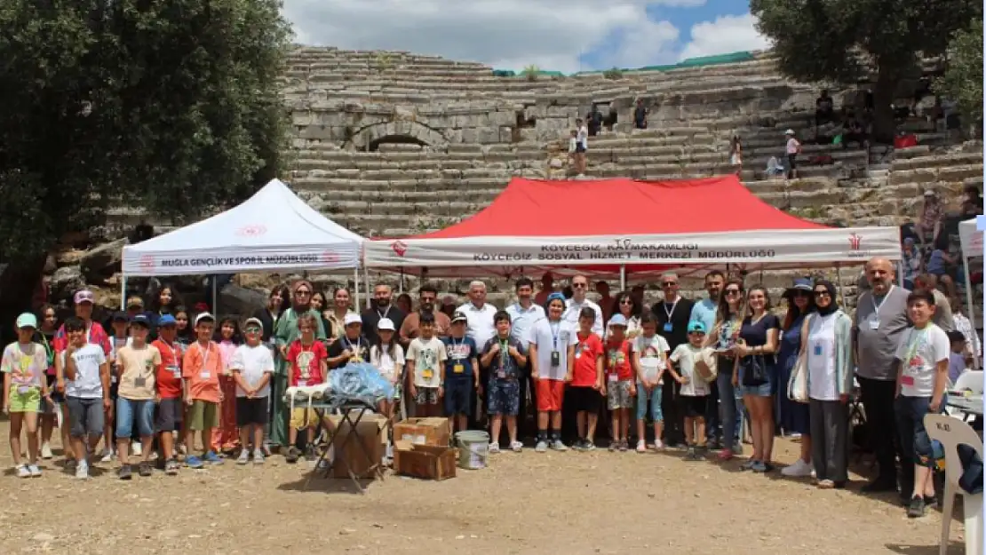 Kültürel Miras Çocuk Çalıştayı Atölye Çalışmaları Köyceğiz'de Yapıldı