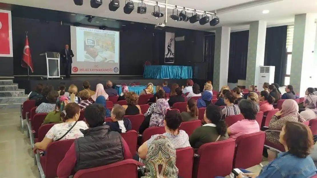 Kursiyerler ve öğreticilere organ bağışı ve önemi anlatıldı