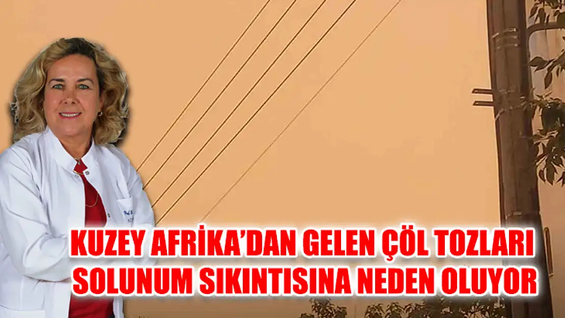 Kuzey Afrika'dan Gelen Çöl Tozları Solunum Sıkıntısına Neden Oluyor