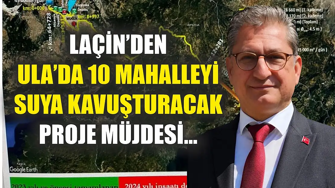 Laçin'den Ula'da 10 Mahalleyi Suya Kavuşturacak Proje Müjdesi...