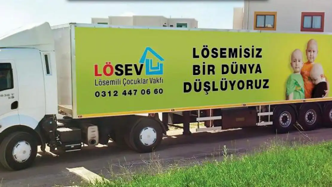 Lösev iyilikler tırı Fethiye'de