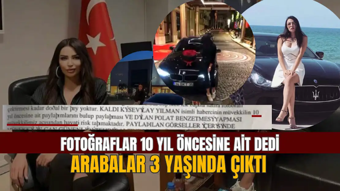 Lüks avukat Buket Tekışık, 2020 model arabasıyla çekildiği fotoğrafın '10 yıl öncesine' ait olduğunu iddia etti