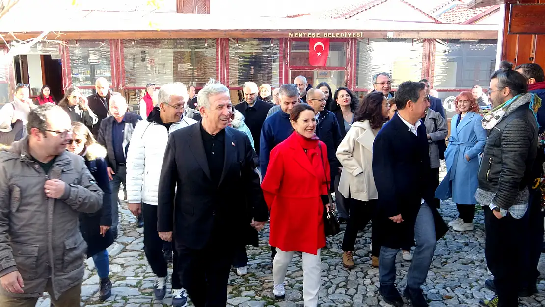 Mansur Yavaş'a Muğla'da yoğun ilgi