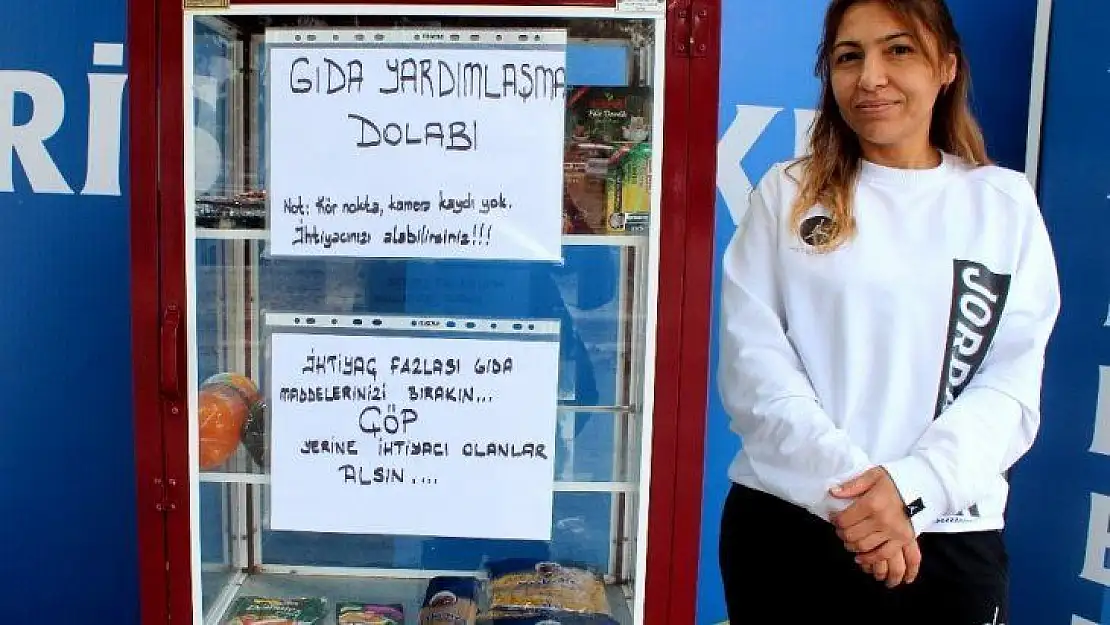 Market sahibi öncü oldu, mahalle destek verdi