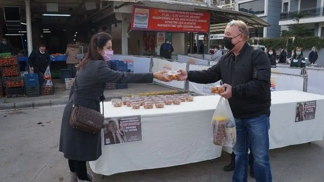 Marmaris Belediyesi eski başkan Karadinç'i unutmadı