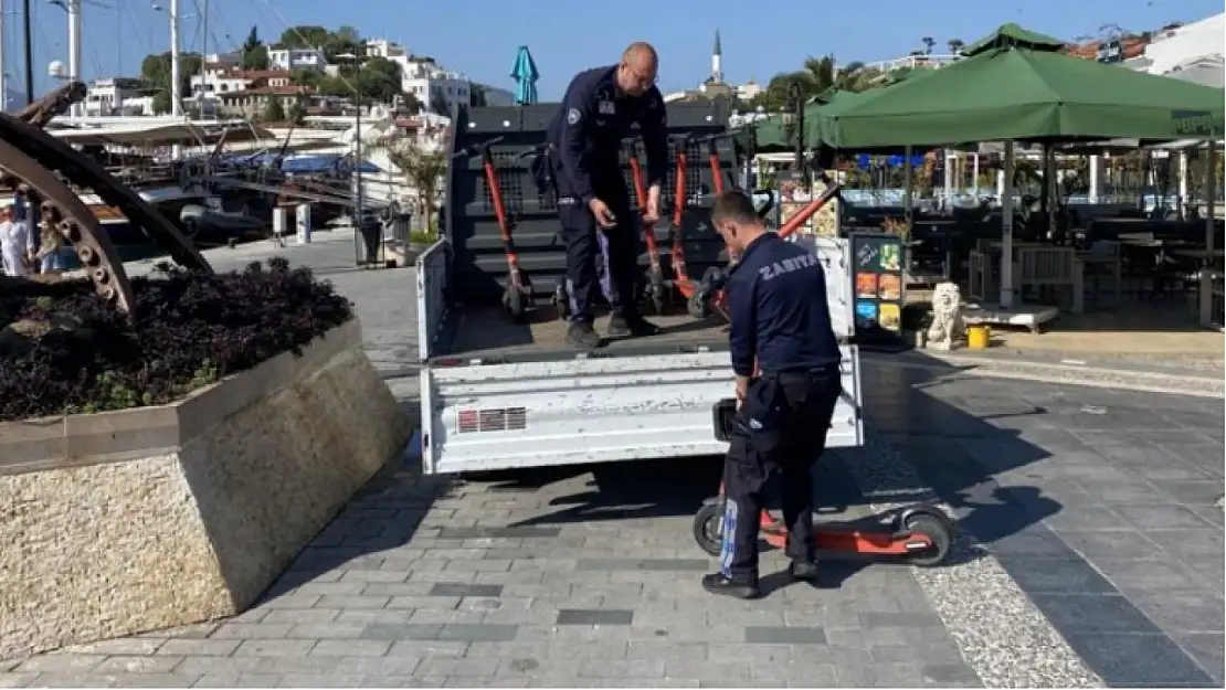 Marmaris Belediyesi'nden scooter sorununun çözümü için yeni girişim