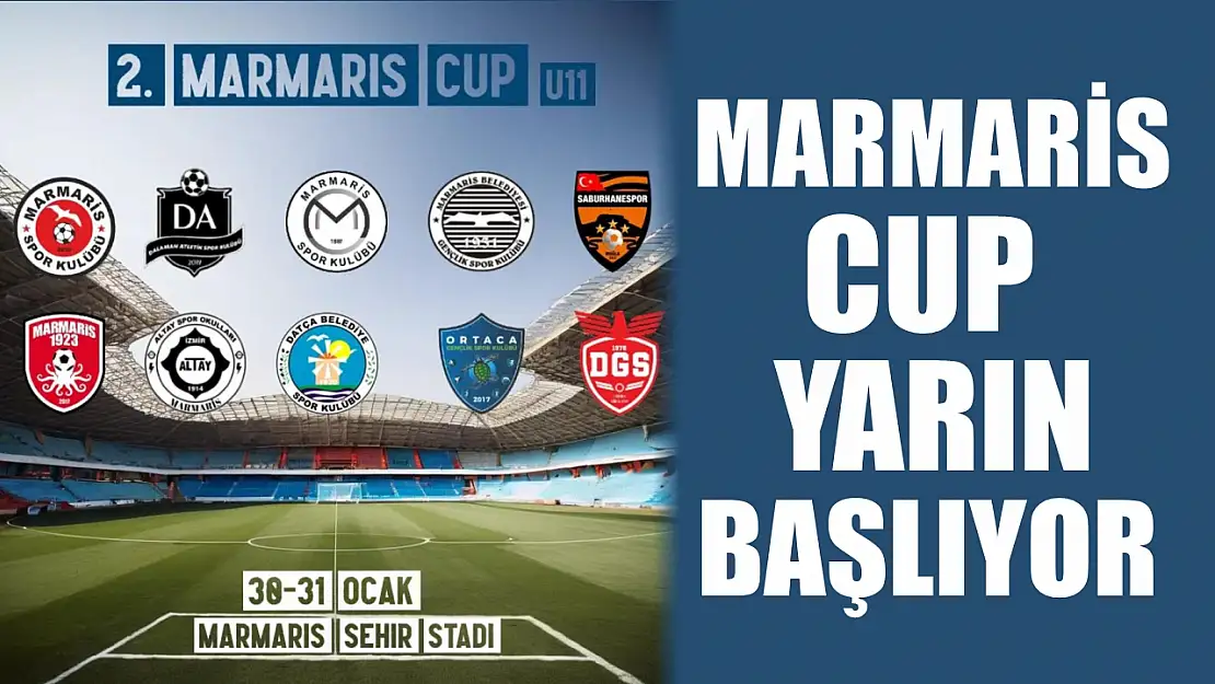 Marmaris Cup yarın başlıyor