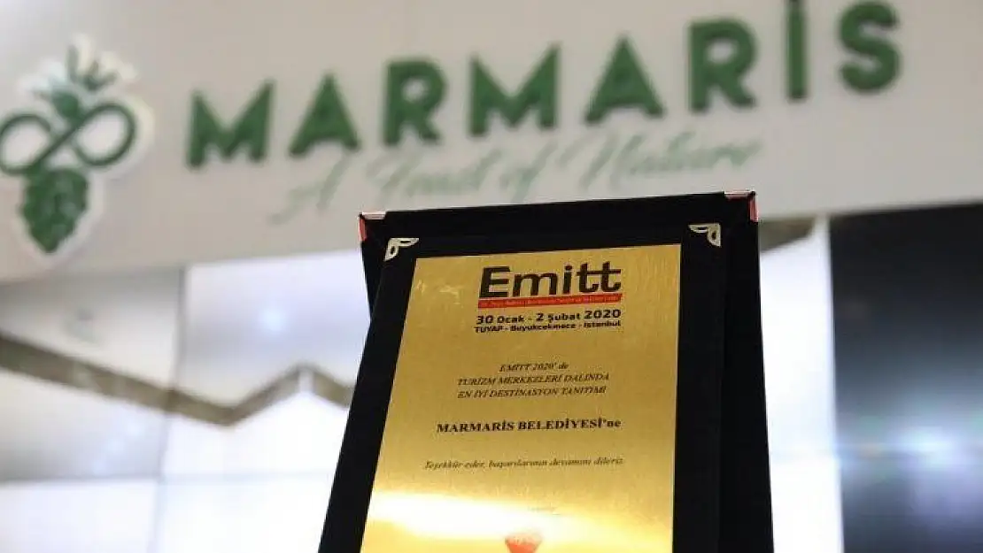 Marmaris EMITT'ten ödülle döndü