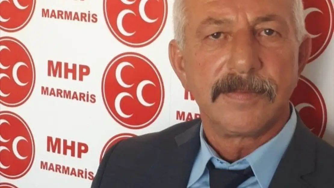 Marmaris MHP İlçe Başkanı Kemal Kalemci'nin 30 Ağustos Zafer Bayramı Mesajı