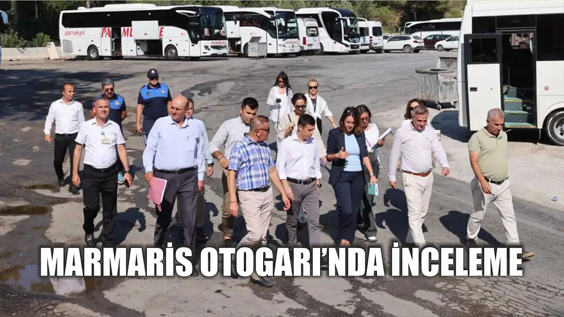 Marmaris Otogarı'nda inceleme