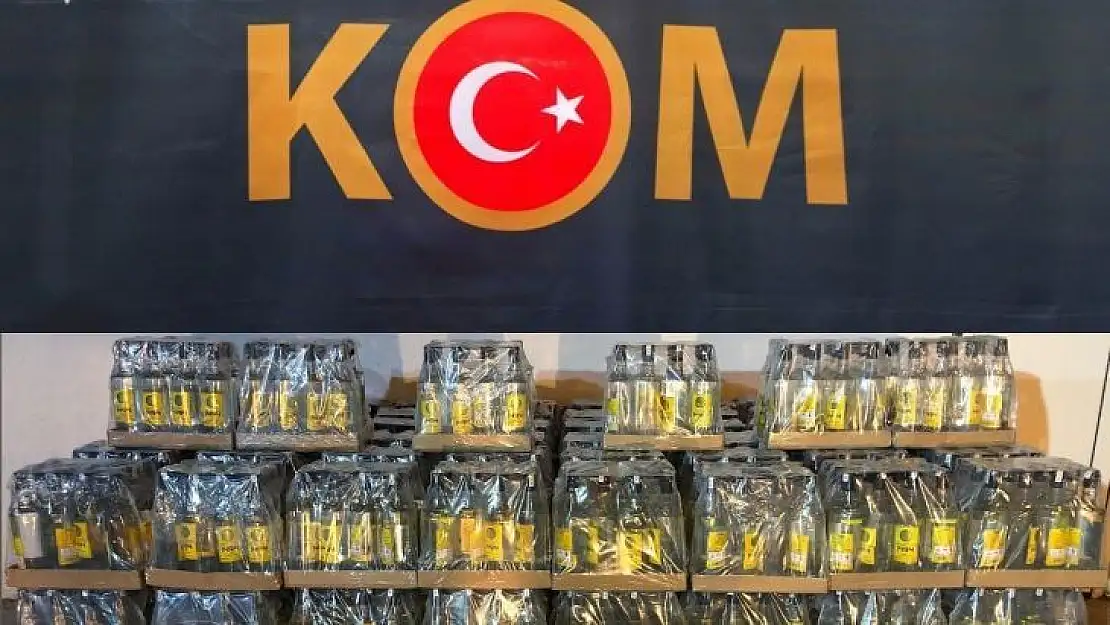 Marmaris'te 1 milyonluk sahte içki operasyonu