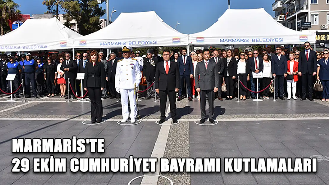 Marmaris'te 29 Ekim Cumhuriyet Bayramı kutlamaları