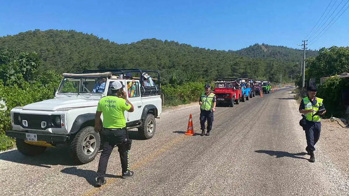 Jeep Safarilerine Sıkı Denetime Alındı