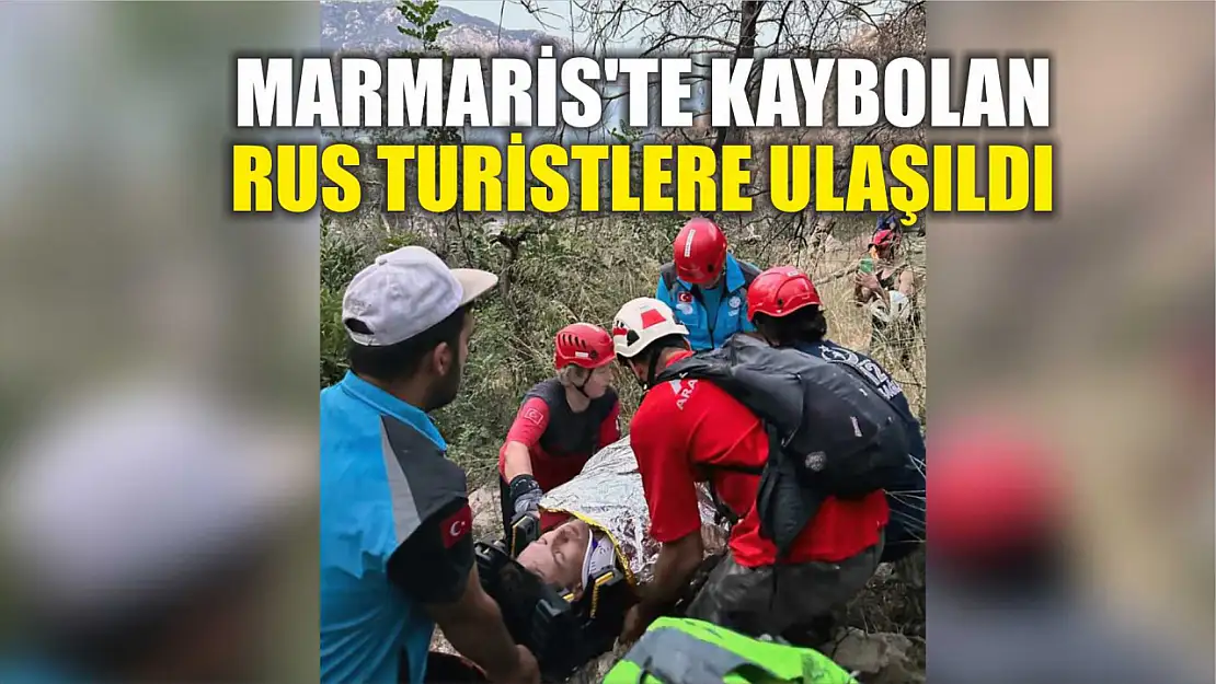 Marmaris'te Kaybolan Rus Turistlere Ulaşıldı