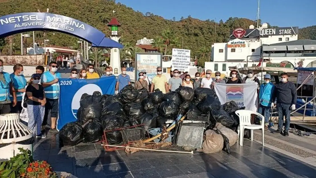 Marmaris'te koylar temizlendi