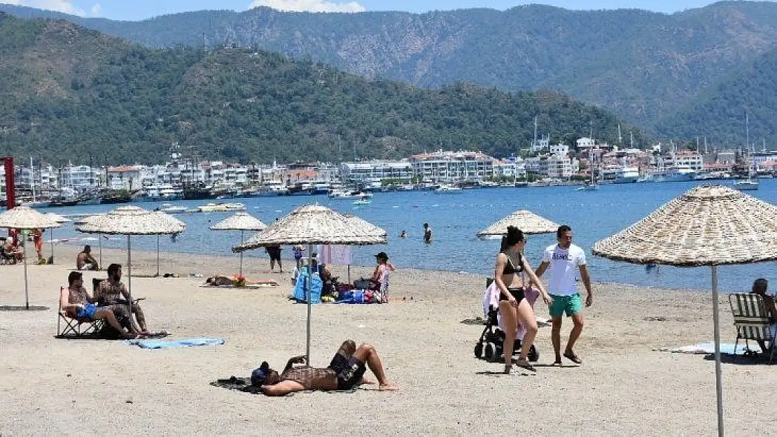 Marmaris'te otellerde tatil yapanlara kısıtlama yok