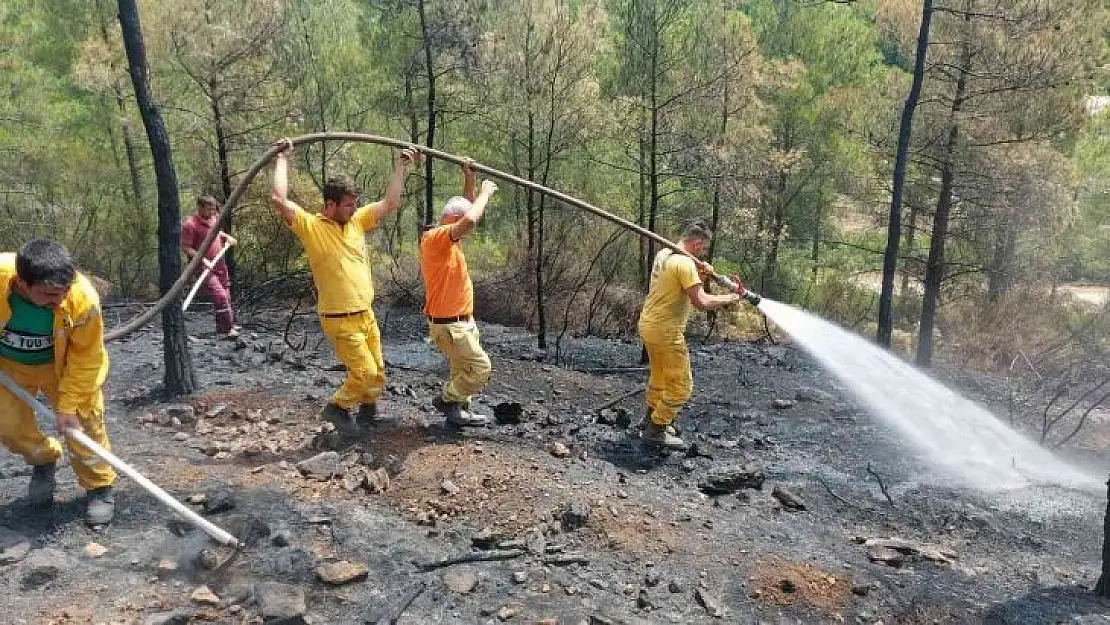 Marmaris'te soğutma çalışmaları sürüyor