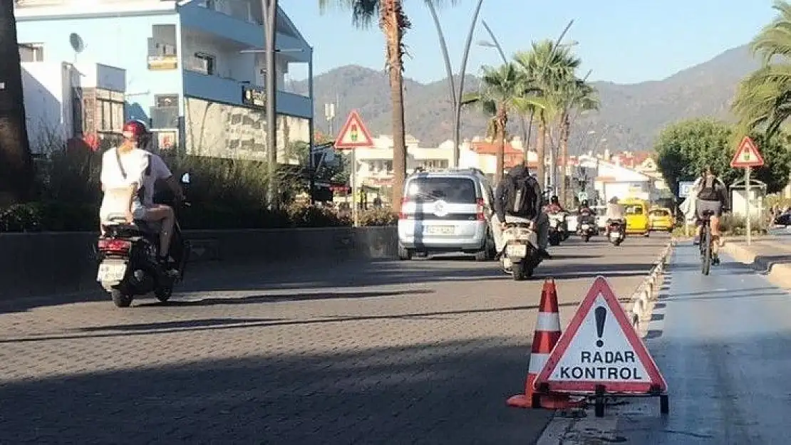 Marmaris'te trafik denetimleri arttırıldı