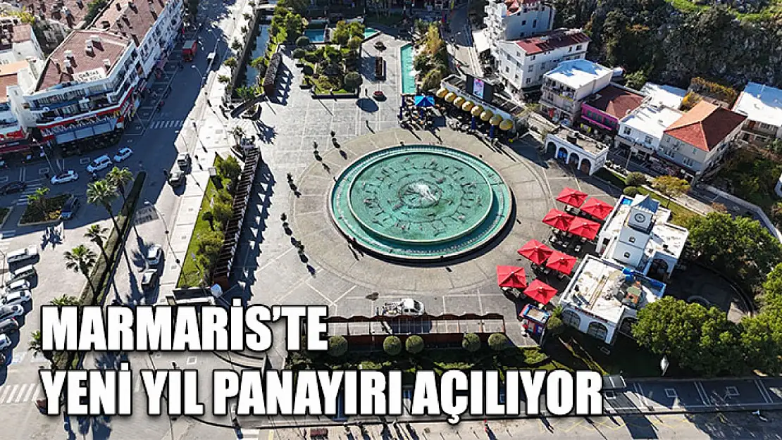 Marmaris'te yeni yıl panayırı açılıyor