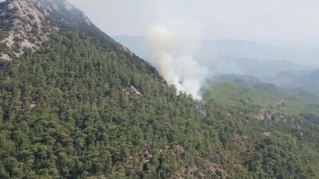 Marmaris'teki orman yangını kontrol altına alındı