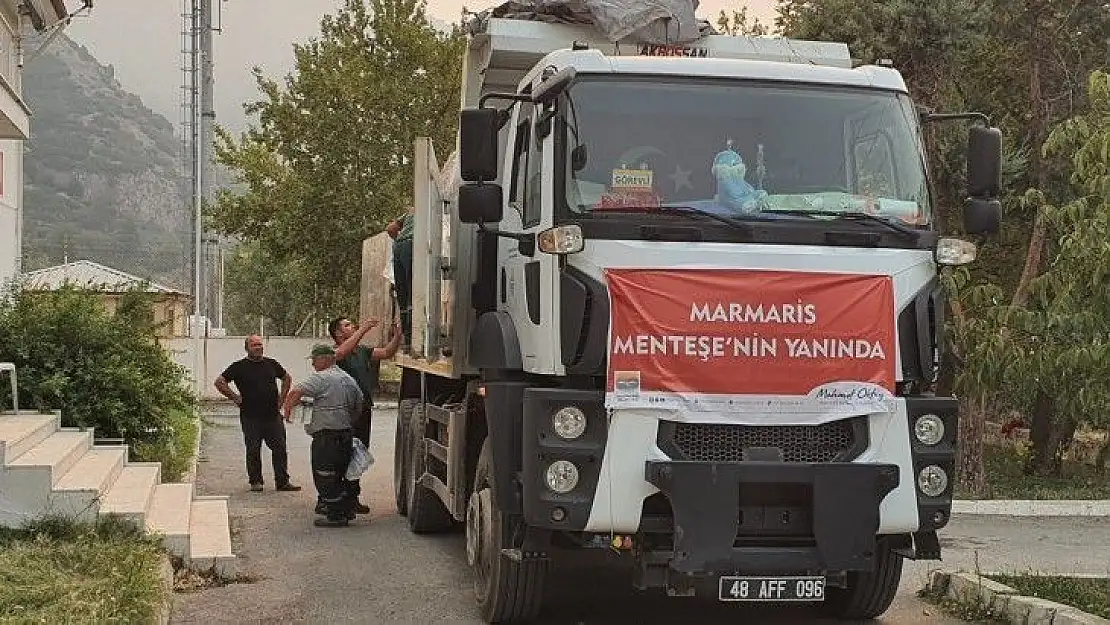 Marmaris, yardım elini uzattı