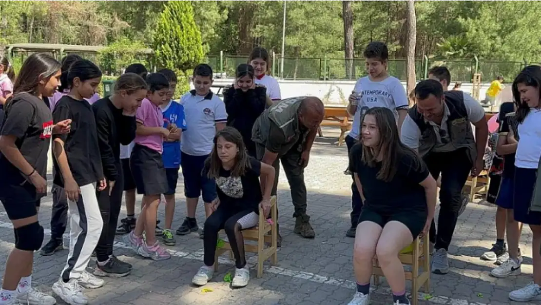 Marmarisli öğrenciler 'orman benim 'projesi ile buluştu