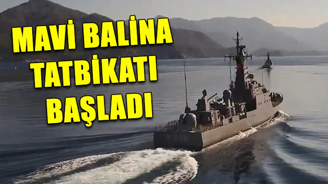 Mavi Balina Tatbikatı başladı